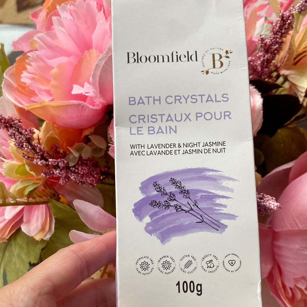 🆕 Lavender Bath Crystals 100g